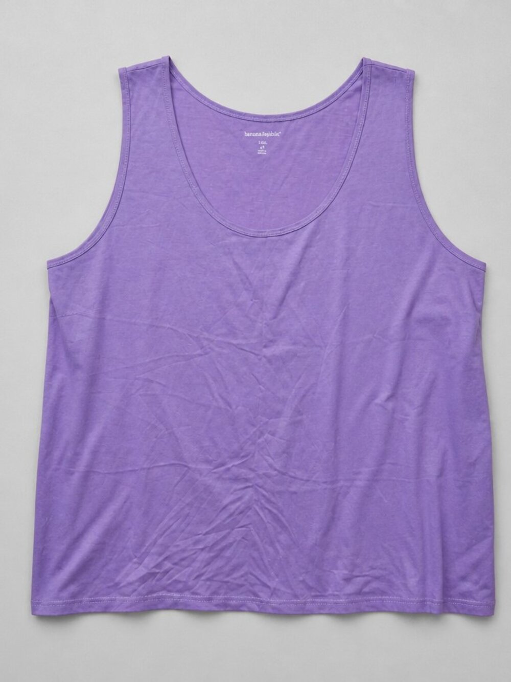 Woman Within Purple Tank Top Size 4XL NWOT